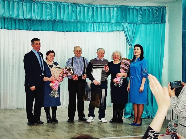 Две пары золотых юбиляров чествовали в Святоруссовском Доме культуры